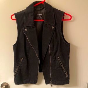 Club Monaco Moto Vest size S